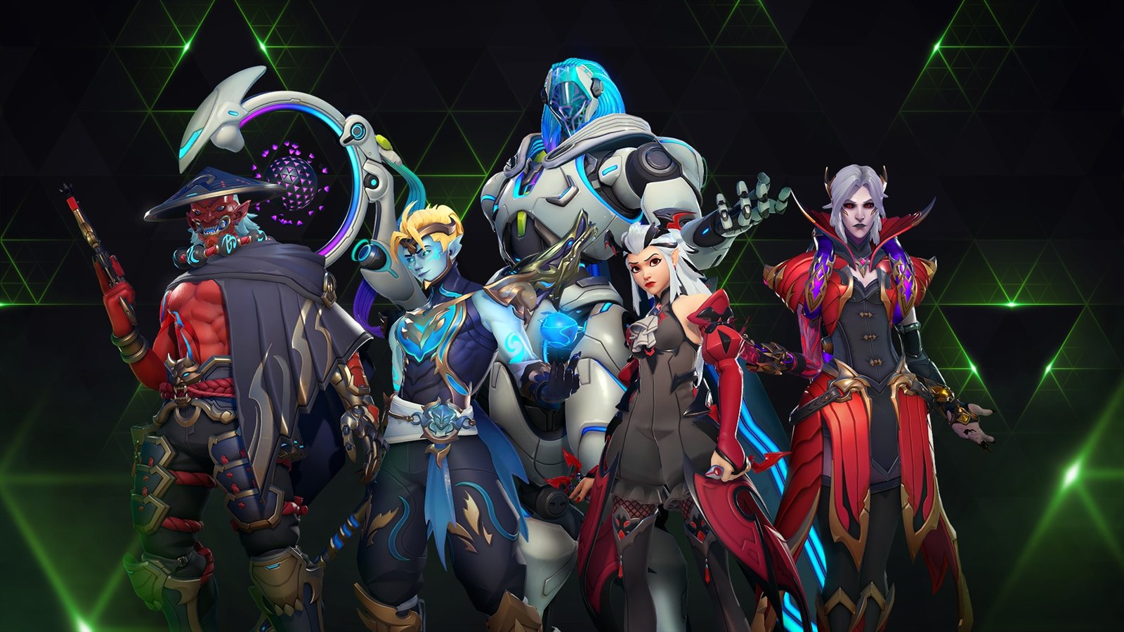 Official Overwatch artwork accompanying Go Trick or Treating in the Battle Passes.
